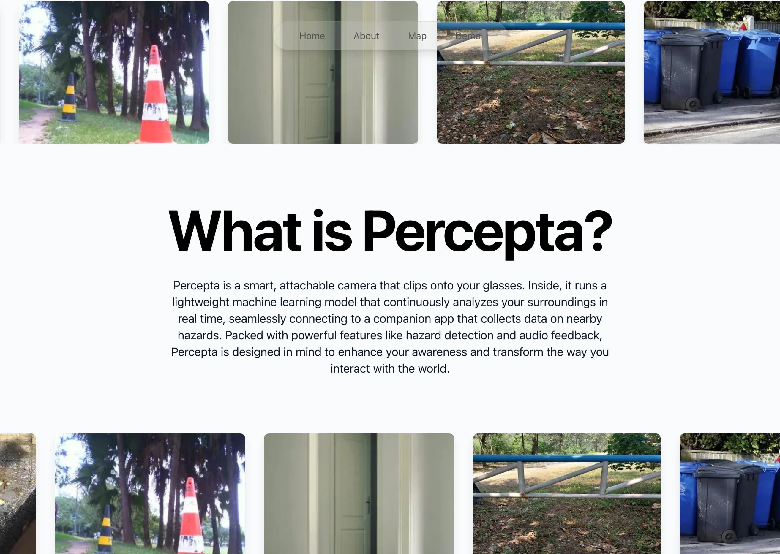 Percepta project preview